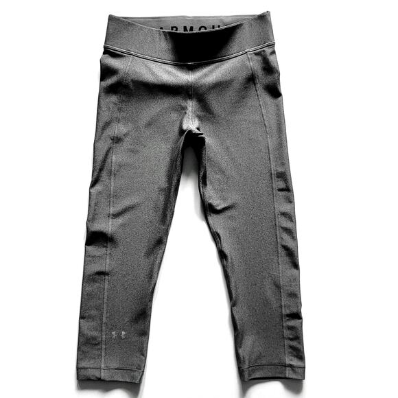 EUC Under Armour HeatGear Hi-Rise Capri Leggings - Small - Picture 4 of 8